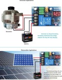 Modul regulator fotovoltaic panou solar incarcare baterii 6-60V 30A