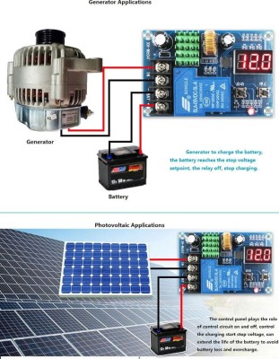 Modul regulator fotovoltaic panou solar incarcare baterii 6-60V 30A foto