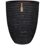 Capi Vas de plante Nature Row elegant, antracit, 36x47 cm, mic KRWZ782