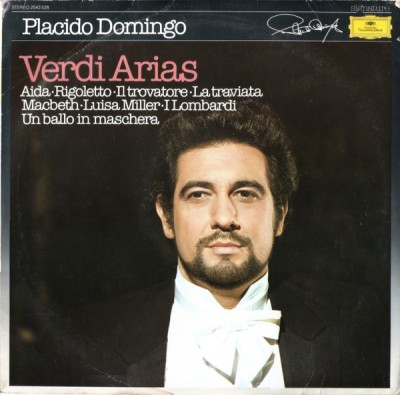 VINIL LP Placido Domingo &amp;ndash; Verdi Arias (VG+) foto