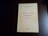 ISTORIA GANDIRII COOPERATIVE - Gromoslav Mladenatz - 1935, 252 p., Alta editura