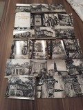 Cumpara ieftin SET 20 MINI VEDERI/CARTI POSTALE DDR ALB-NEGRU, Necirculata, Fotografie