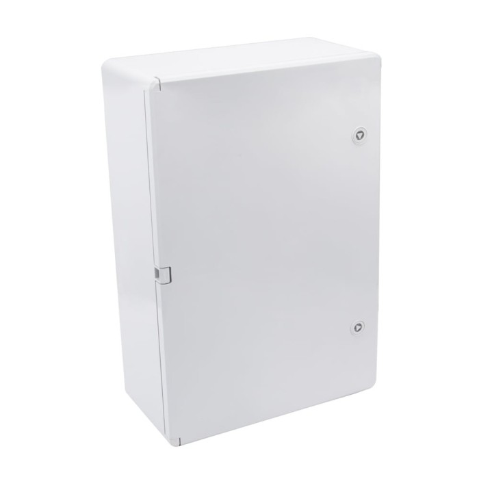 Tablou electric 600x400x200mm cu contrapanou rezistent UV IP65 IK10 fara halogen