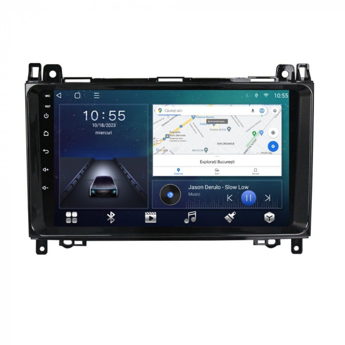 Navigatie dedicata cu Android Mercedes Vito dupa 2006, 2GB RAM, Radio GPS Dual