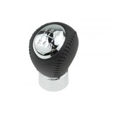 Maner schimbator viteze Mazda 3 2003-, 5 2005-, 6 2002-, Premacy 1999-, Rx-8 2003-, 5 viteze, piele, diametru filet: 12 mm, GZB-MZ-002