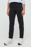 Reebok Classic pantaloni de trening culoarea negru, neted