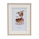 Rama foto 3806-A-W699 46, dreptunghiulara, 15 x 10 cm, crem, MDF