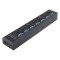 Hub Usb 7 porturi USB 3.0 OEM, Negru