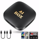 Adaptor Auto Wireless CarPlay &amp; Android Auto, AI Box Android 13, Netflix &amp; YouTube, 2+32GB, GPS, pt masini cuCarPlay cu Fir din Fabrica