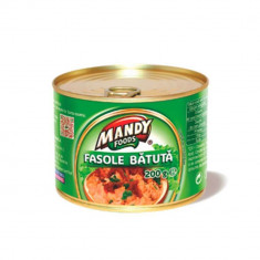 Fasole Batuta Mandy, 200 g, Conserva Fasole Batuta Mandy, Conserva Mandy Fasole Batuta, Conserva Fasole Mandy, Converve Fasole Batuta, Conserve Mandy