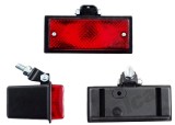 Lampa auto BestAutoVest pentru ceata rosie 12/24V 115x50x68mm cu suport , 1 buc. Kft Auto, Polcar