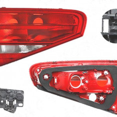 Stop spate lampa Audi A4/S4 (B8), 11.2011-12.2015 Model Sedan, spate, Stanga, partea interioara; P21W+W16W; cu suport becuri, HELLA