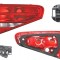 Stop spate lampa Audi A4/S4 (B8), 11.2011-12.2015 Model Sedan, spate, Stanga, partea interioara; P21W+W16W; cu suport becuri, HELLA
