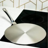 Adaptor Plita Inductie 14.5cm KingHoff Otel Inox Dispozitiv Universal Vase Aluminiu Fonta Emailate Sticla Ceramica