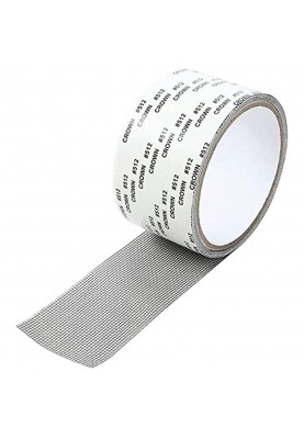 Banda Adeziva din Fibra de Sticla, pentru Reparare Plase de Tantari, Premium, 5 x 180 cm, Gri, CBD CORAL BEST DEALS 180 cm 5 cm Gri foto