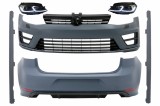 Pachet Exterior cu Faruri Bi-Xenon Look G7.5 Look LED Semnal Dinamic VW Golf 7 VII (11/2012-07/2017) R Design Performance AutoTuning, KITT