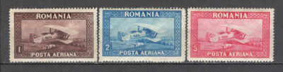 Romania.1928 Posta aeriana-C.Raiu filigran orizontal TR.27 foto