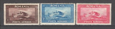 Romania.1928 Posta aeriana:C.Raiu-filigran orizontal XR.37 foto