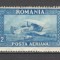 Romania.1928 Posta aeriana:C.Raiu-filigran orizontal XR.37