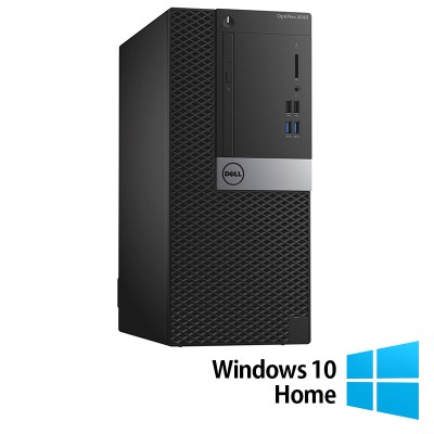 Calculator DELL Optiplex 3040 Tower, Intel Core i3-6100 3.70GHz, 4GB DDR3, 500GB SATA + Windows 10 Home NewTechnology Media foto