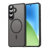 Husa MagSafe pentru Samsung Galaxy S26 Plus S947, Techsuit, HaloFrost II, Neagra