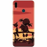 Husa silicon pentru Huawei Y9 2019, Lovely Sunsets