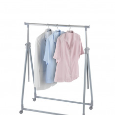 Suport pentru haine, Wenko, pliabil, 88 x 100 - 168 x 11-49 cm, metal/polipropilena