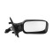 Oglinda exterioara Fiat Punto I (176) 10.1993-09.1999 partea dreapta Best Auto Vest crom convex carcasa neagra reglare manuala prin cablu fara incalz