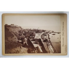 PHOTOGRAPH G. FRIEDERICHS , HELGOLAND - OBER UNTERLAND , FOTOGRAFIE CABINET , CCA. 1900