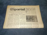 ZIARUL SPORTUL 29 IANUARIE 1985