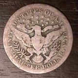 Moneda SUA - Quarter Dollar 1905 - Argint