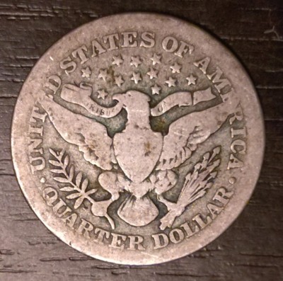 Moneda SUA - Quarter Dollar 1905 - Argint foto