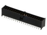Conector şir pini tată, C-Grid III, 40 pini, drept