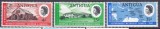 DB1 Antigua 1967 Autonomia Bisericii Metodiste 3 v. MNH