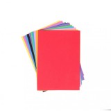 Hartie gumata pentru activitati crafts, A4,grosime 1mm,10 coli set