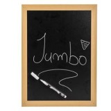Tabla Decorativă Neagră cu Carioca de Creta din Lemn 30x40cm, CMCLASS