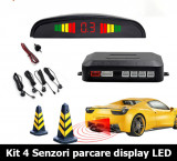 Kit senzori de parcare cu display led si avertizare sonora