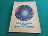 TESTE DE CONTROL PENTRU MATEMATICĂ ȘI FIZICĂ / NICOLAE AVRAM / 1991 *2