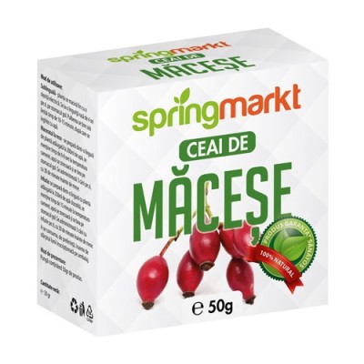 Ceai de Macese Fructe Intregi 50 grame Springmarkt foto