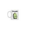 Cana alba personalizata avocado, INOVATIX&reg;. 330ml, Oem