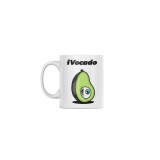 Cana alba personalizata avocado, INOVATIX&reg;. 330ml