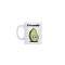 Cana alba personalizata avocado, INOVATIX&reg;. 330ml