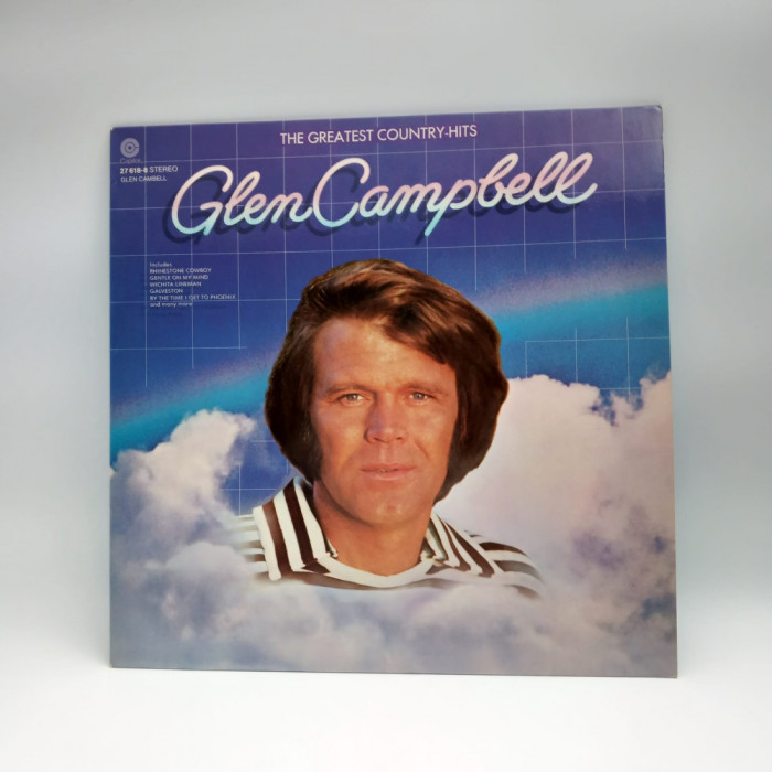 lp Glen Campbell &lrm;&ndash; The Greatest Country-Hits NM / NM Capitol Germania