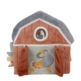 Little Dutch Little Farm Soft Activity Book carte educativă contrastantă 1 buc