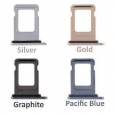Suport Sim iPhone 12 Pro Negru Service Pack foto