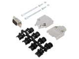 Conector D-Sub 15 Pin Mufă Tată Lipire