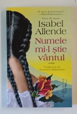NUMELE MI - L STIE VANTUL , roman de ISABEL ALLENDE , 2024 foto