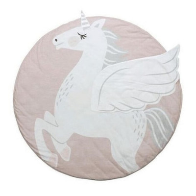 Covor de joaca pentru bebelusi BathVision Unicorn foto