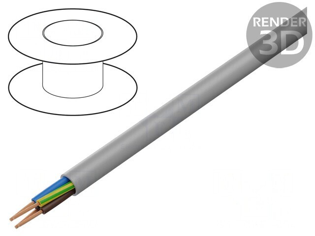 Cablu &Ouml;LFLEX CLASSIC 100 H 4G1,5mm2 Cu 450V 750V