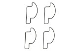 Cumpara ieftin Garnitura camerei plutitoare (cantitate per impachetare: 4buc) pentru KAWASAKI KX; KTM EXC, MXC, SX, SXS, XC, XCF-W, XC-W; SUZUKI RM; YAMAHA YZ 125-30